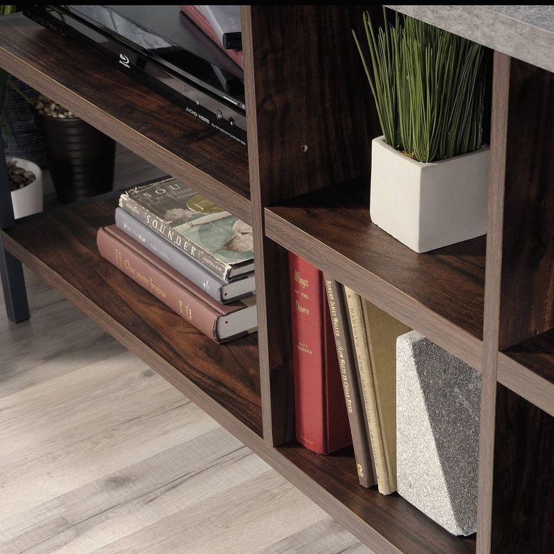 60" Market Commons Credenza Walnut - Sauder