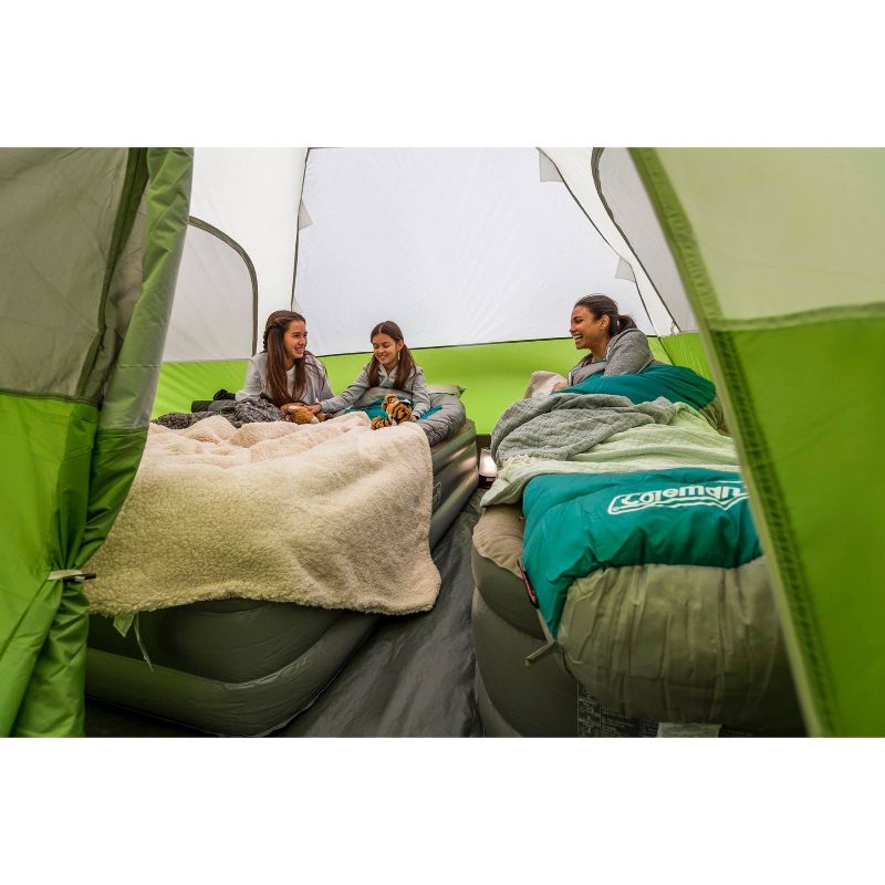 Coleman Evanston Dome 6-Person Screened Tent - Green
