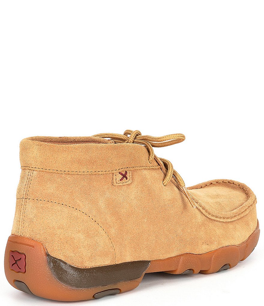 Twisted X Men's Lace-Up Chukka Driving Moccasins