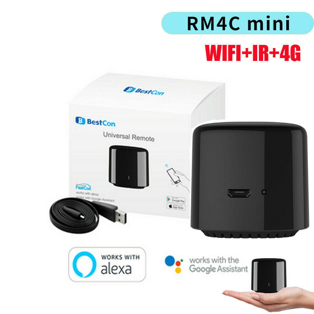 RM4C Universal 4G WIFI IR Remote Controller Voice Timer APP Smart Control