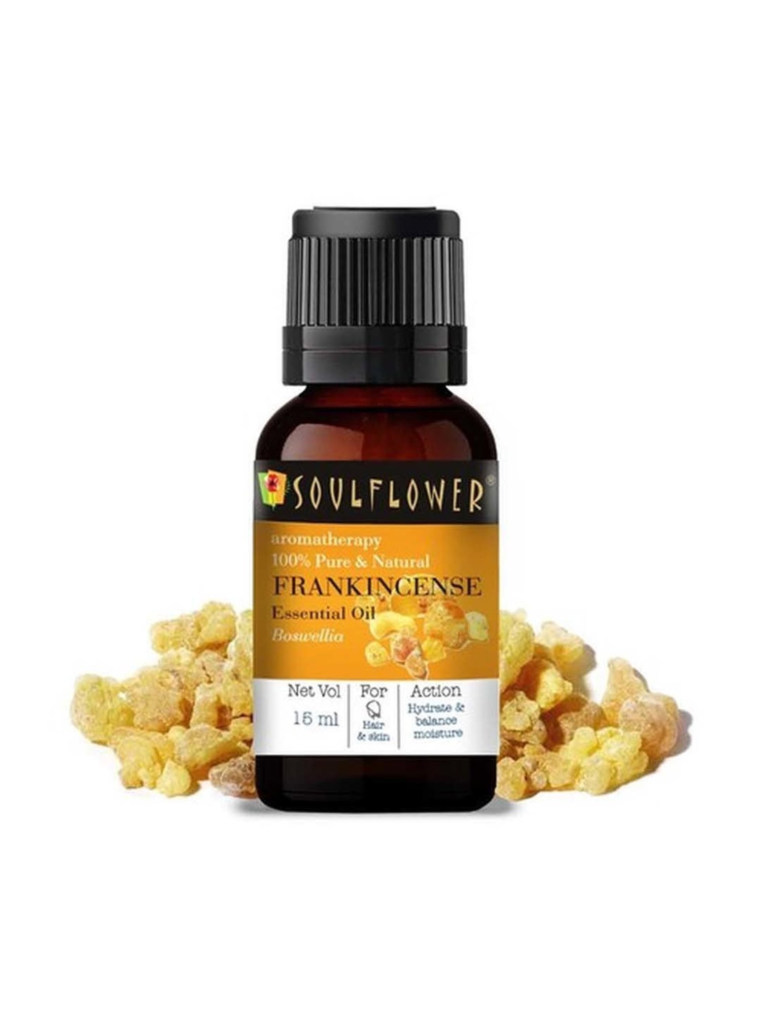 Soulflower Frankincense Essential Oil - 15 ml