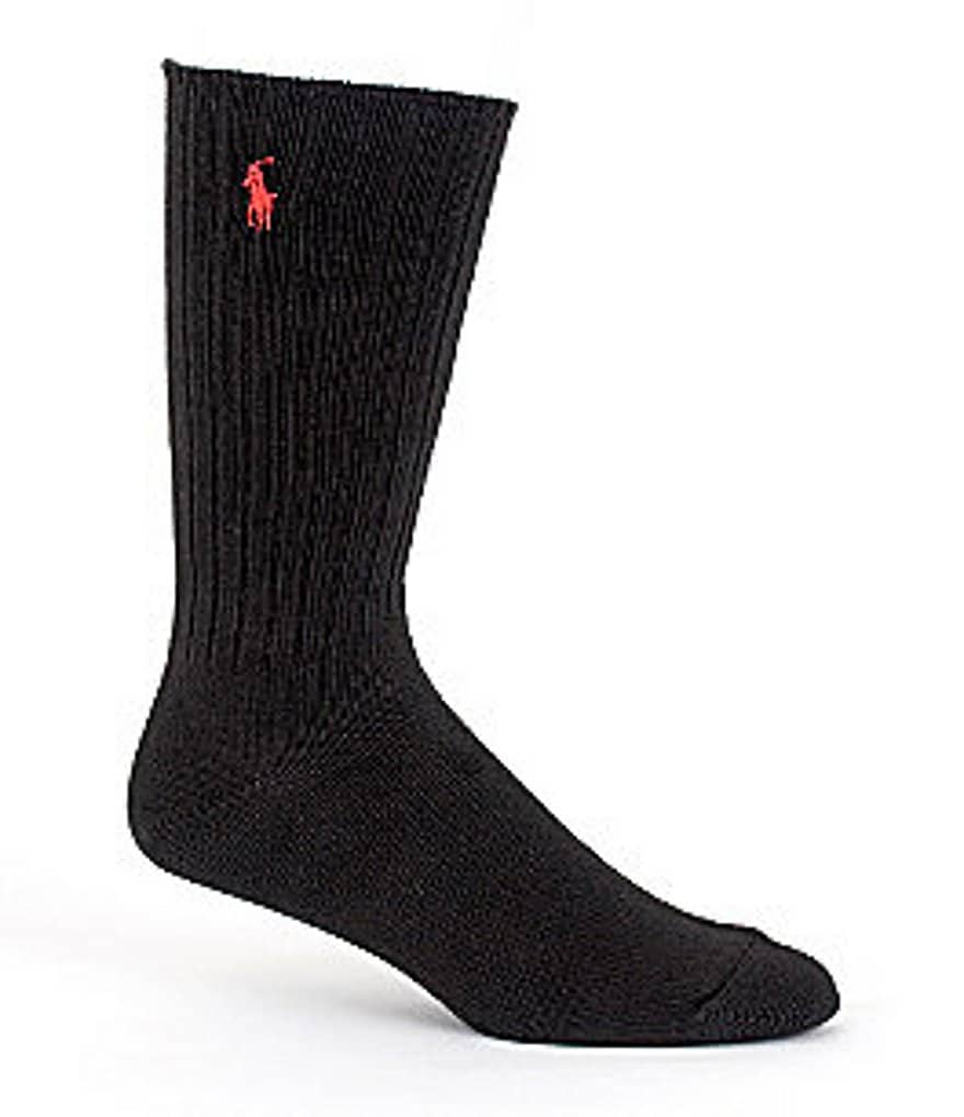 Johnston & Murphy Wool-Blend Ribbed Dress Socks