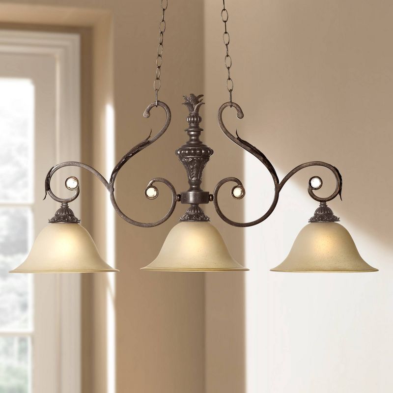 Kathy Ireland Ramas de Luces 40" Wide Bronze Chandelier