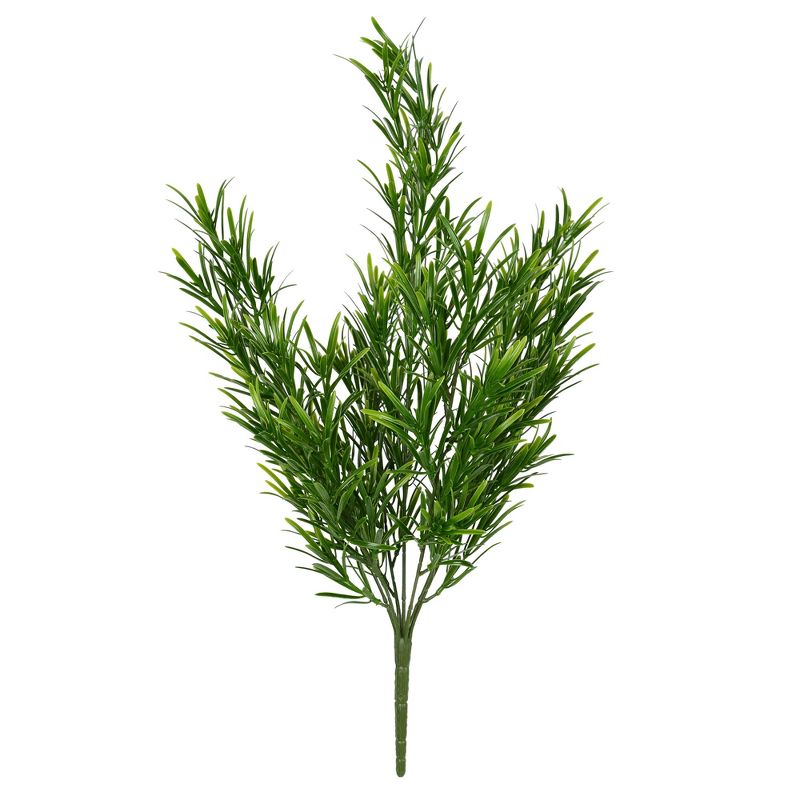 Vickerman 19" Green Podocarpus Bush UV Coated.