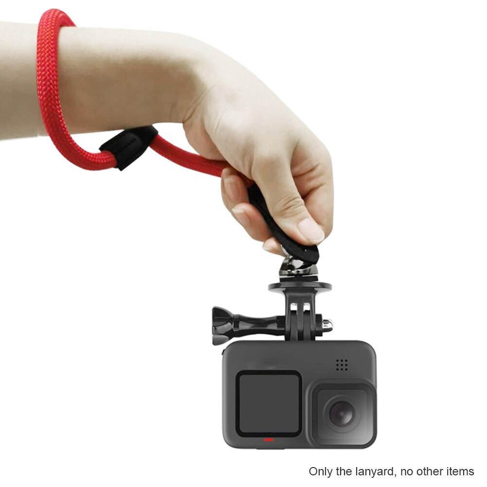 Nylon Handheld Adapter Wear Resistant Multifunction Practical Lanyard Safety Hand Strap Anti Lost For Gopro Hero 9 Sports Camera