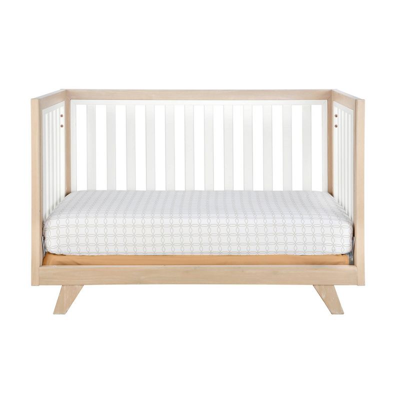 Karla Dubois Wooster Convertible 3-in-1 Crib - Two-Tone Almond