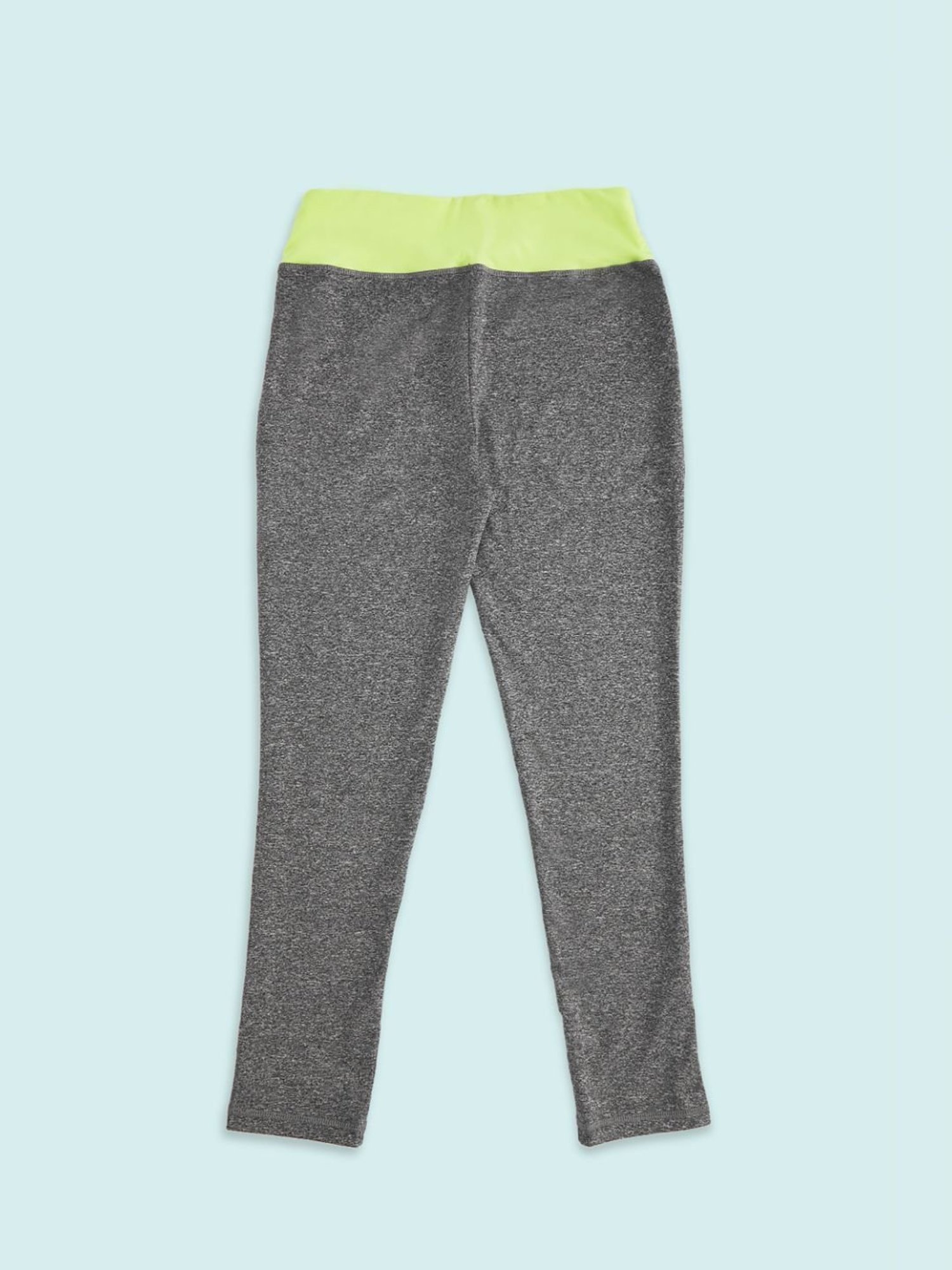 Cub McPaws Kids Teal Blue Cotton Over Dyed Trackpants