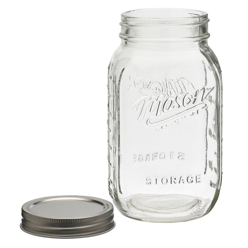 Mason Craft & More 32oz Set of 8 Canning Jars