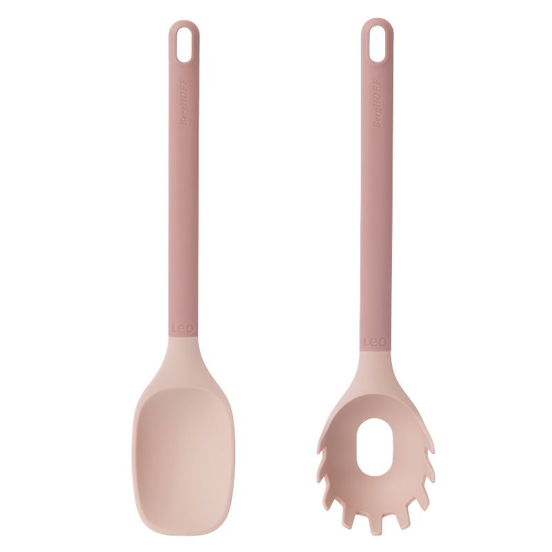 BergHOFF Leo 2Pc Serving Utensil Set, Pink