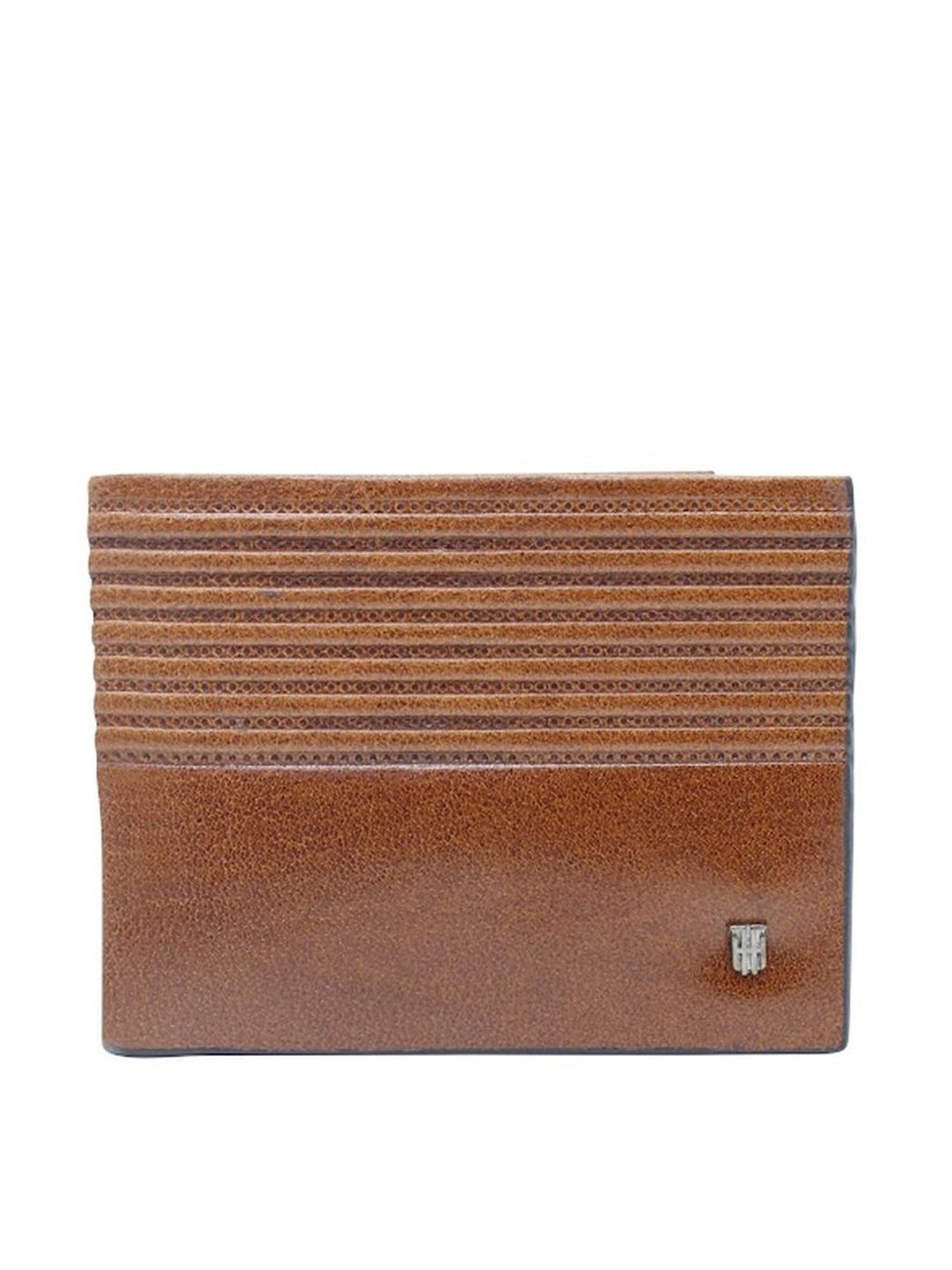 THE HOLISTIK Marvellous Tan Casual Leather Bi-Fold Wallet for Men