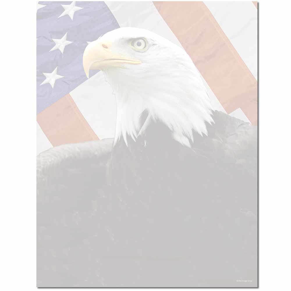 American Eagle Letterhead Laser & Inkjet Printer Paper, 100 pack