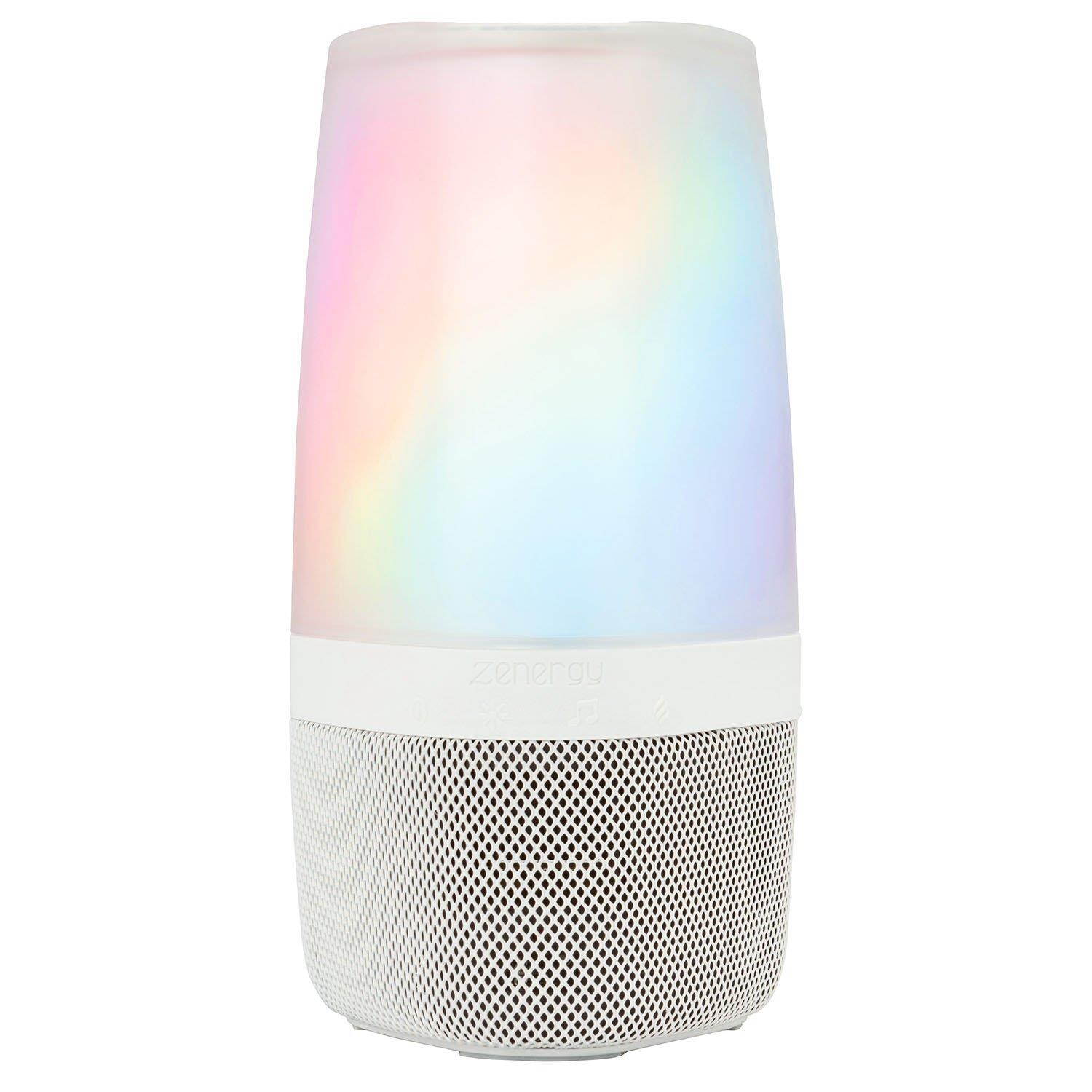 iHome Zenergy Aromatherapy Bluetooth Speaker Sound Machine Open Your Senses, Light Therapy, Sound Therapy, Color Changing, Relax to Zen Therapy Soothing Sounds & Aromatherapy Oils Sleep Easy!