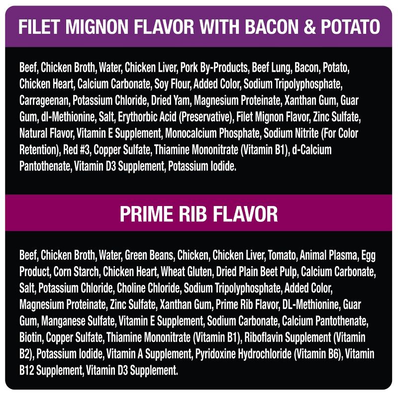 Cesar Steak Lovers Wet Dog Food - 3.5oz/24ct Variety Pack