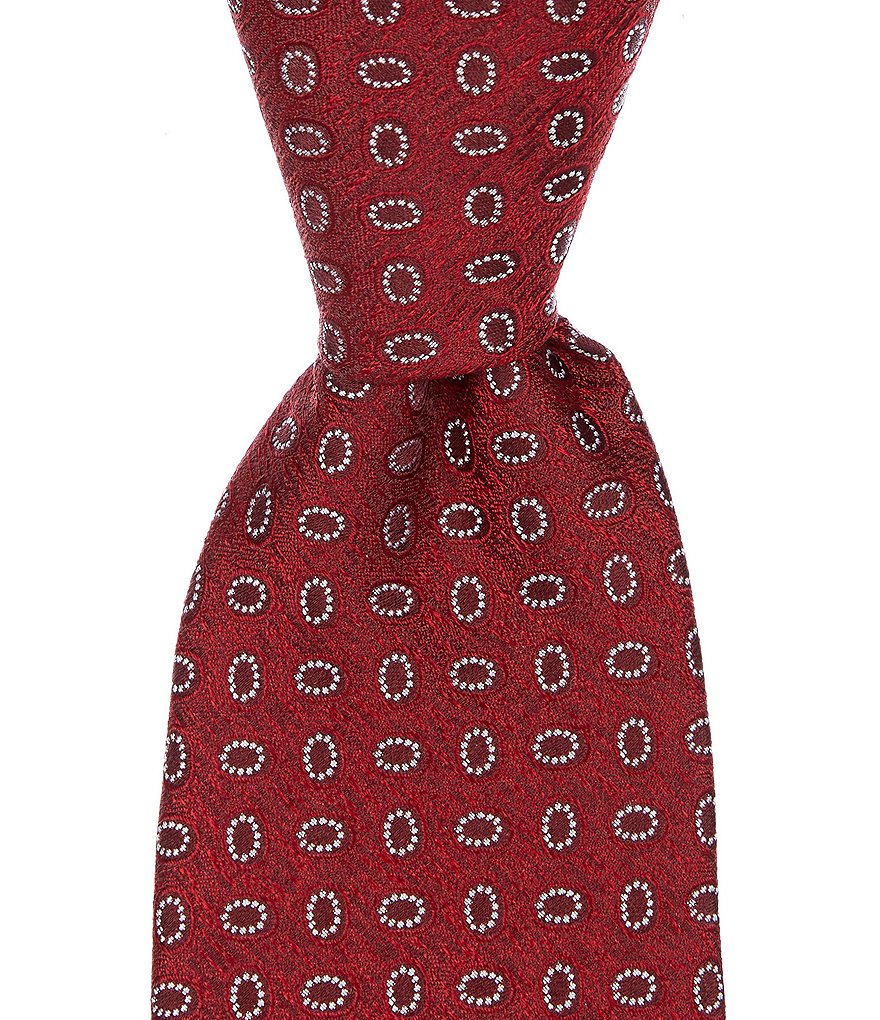 Murano Big & Tall Montague Pine Narrow 3 1/8#double; Silk Tie