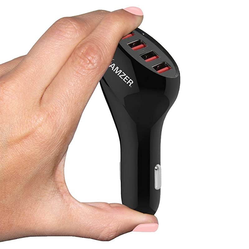 10A50W 4Port USB Car Charger with Intelligent Rapid Charge Technology