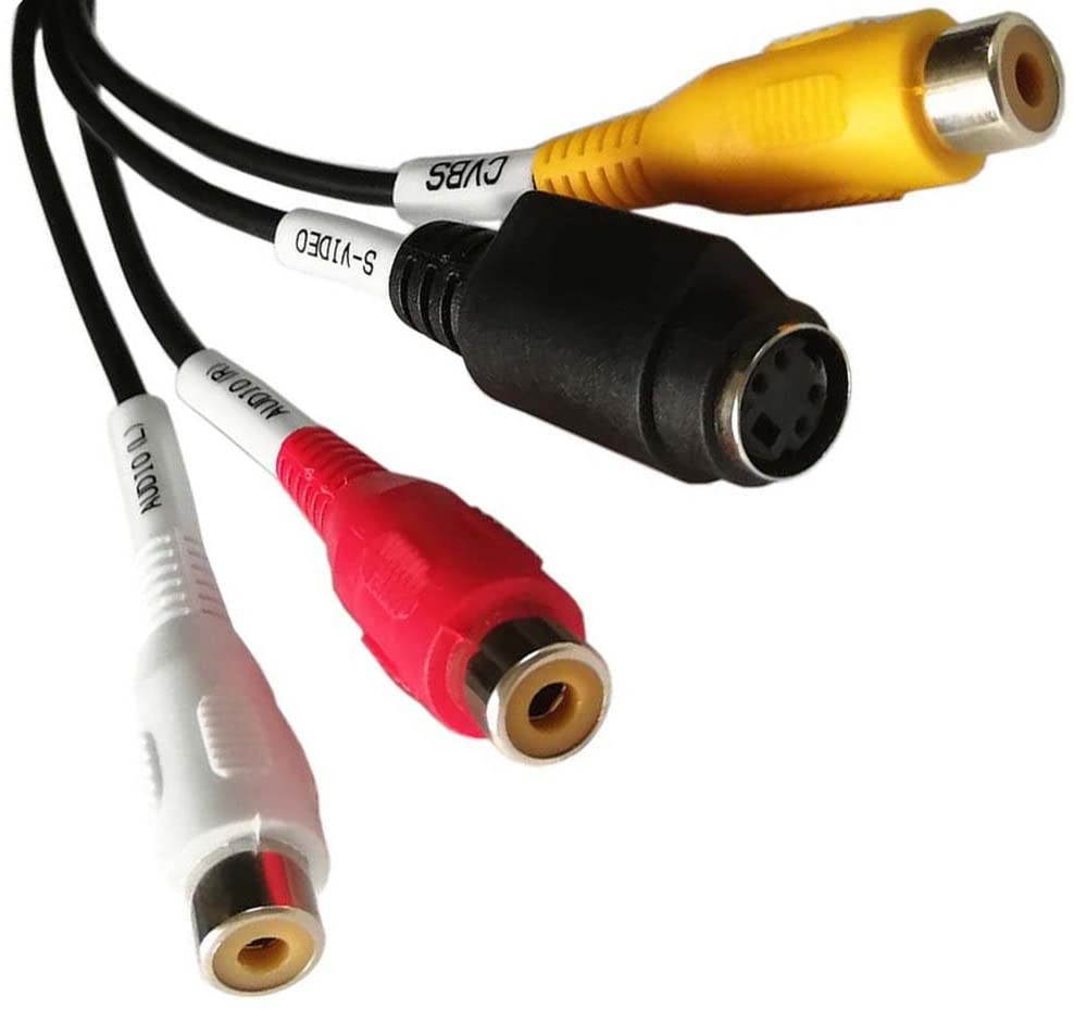 USB 2.0 Audio/Video Converter Video Capture Adapter - Digitize and Edit Video from Any Analog Source Including VCR, VHS, DVD