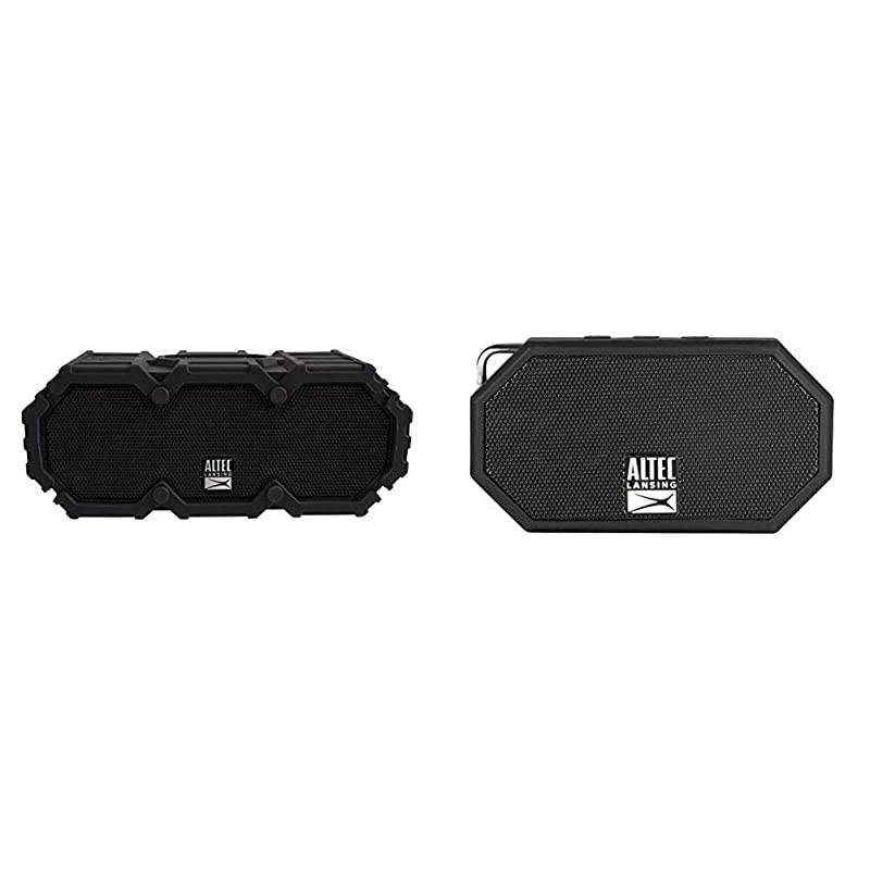 IMW577BLK Lifejacket 2 Bluetooth Speaker IP67 Waterproof Black amp IMW257BLK Mini H2O Wireless Bluetooth Waterproof Speaker Black 200 x 450 x 500 inches