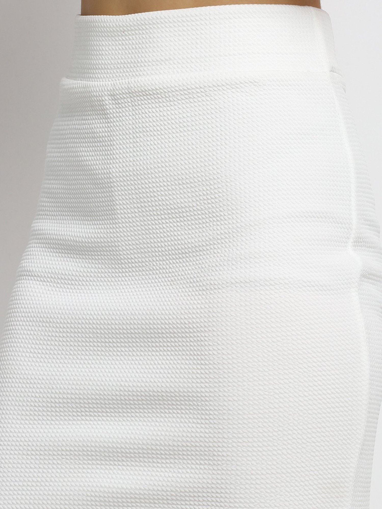 NEUDIS White Pencil Skirt
