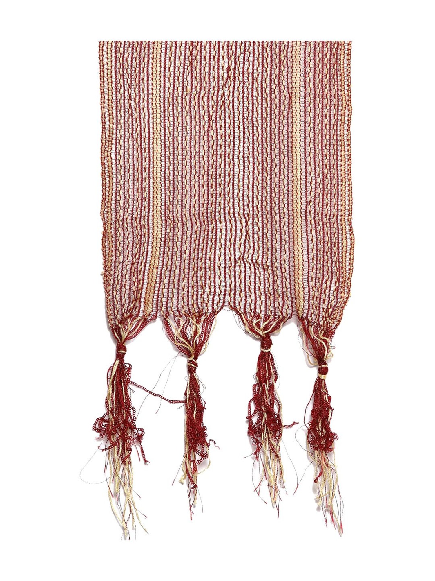 SG LEMAN Cream Regular Fit Embroidered Sherwani Set