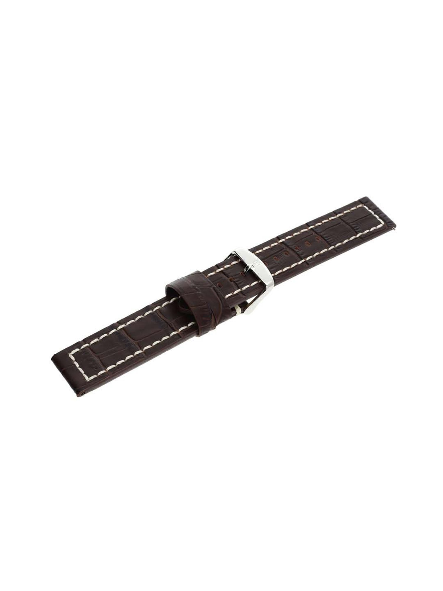 Titan 24 mm Tan Genuine Leather Strap for Men