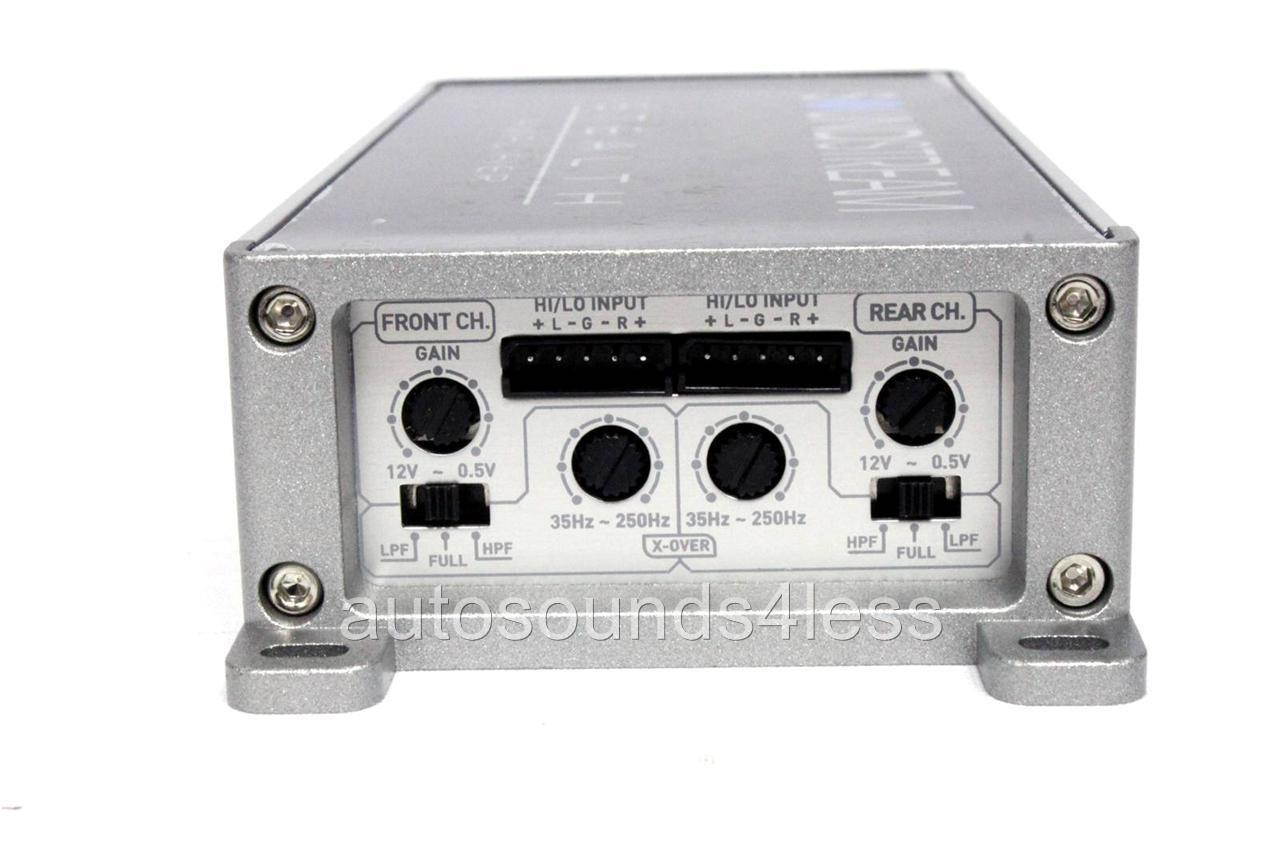 Soundstream ST4.1000D 500 Watt RMS Compact 4-Channel Class D Car Audio Amplifier