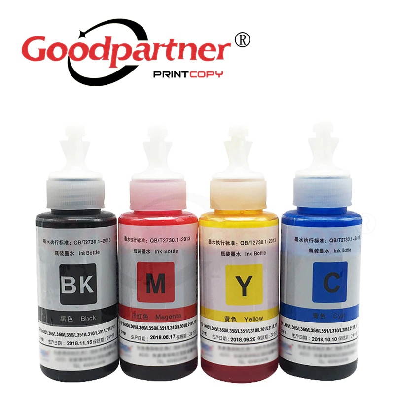 1PC x L100 L110 L120 L132 L200 L210 L222 L300 L312 L355 L350 L362 L365 L366 L550 L555 L565 L566 Refill Ink Kit for Epson 664