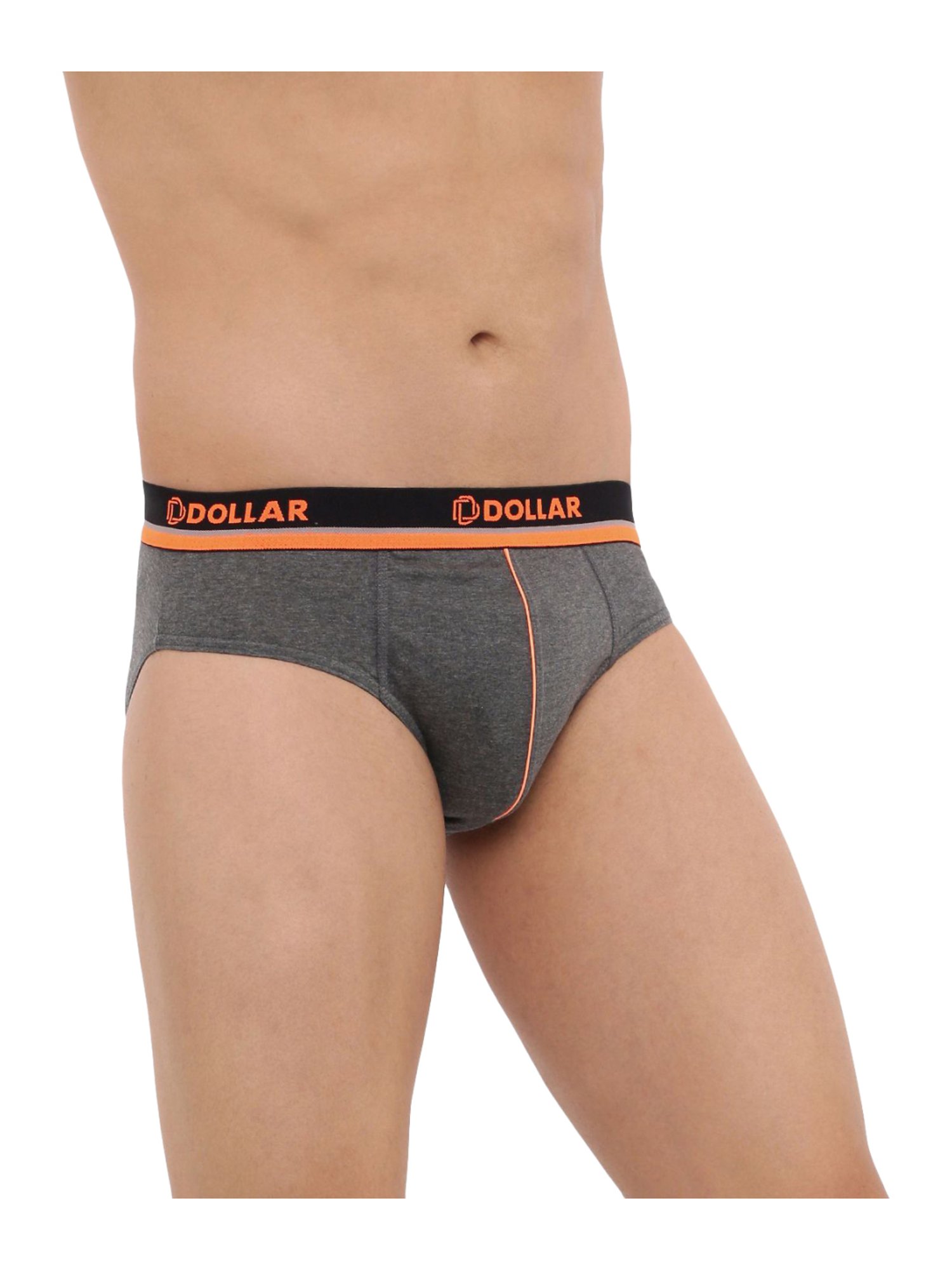 Dollar Bigboss Assorted Color Cotton Glo Briefs (Pack Of 4)