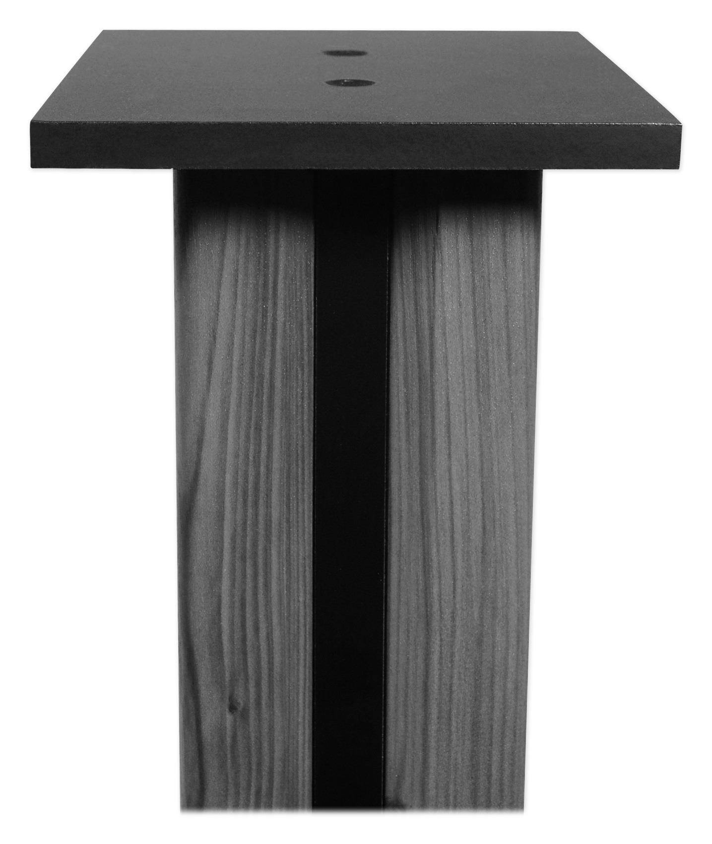 2 Technical Pro MB5000STAND Studio Monitor Bookshelf Home Theater Speaker Stands