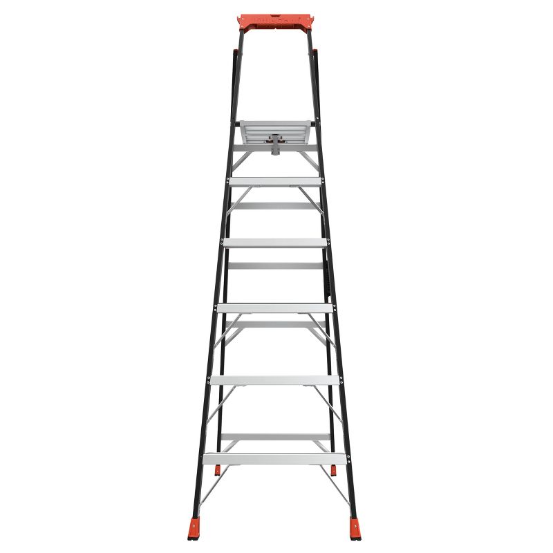 Little Giant Ladder Systems 8' model ANSI Type IAA fiberglass Stepstool Gray