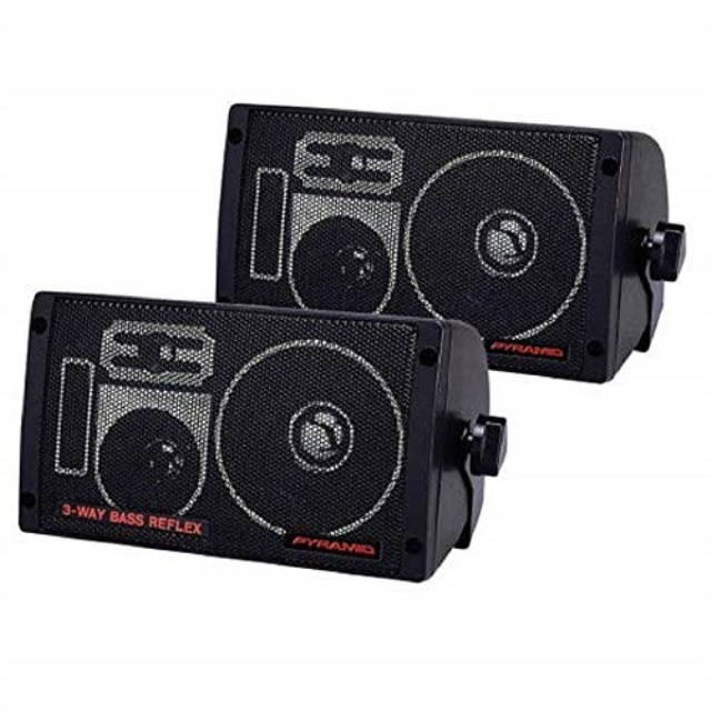pyramid 2060 300watt 3way mini box speaker system