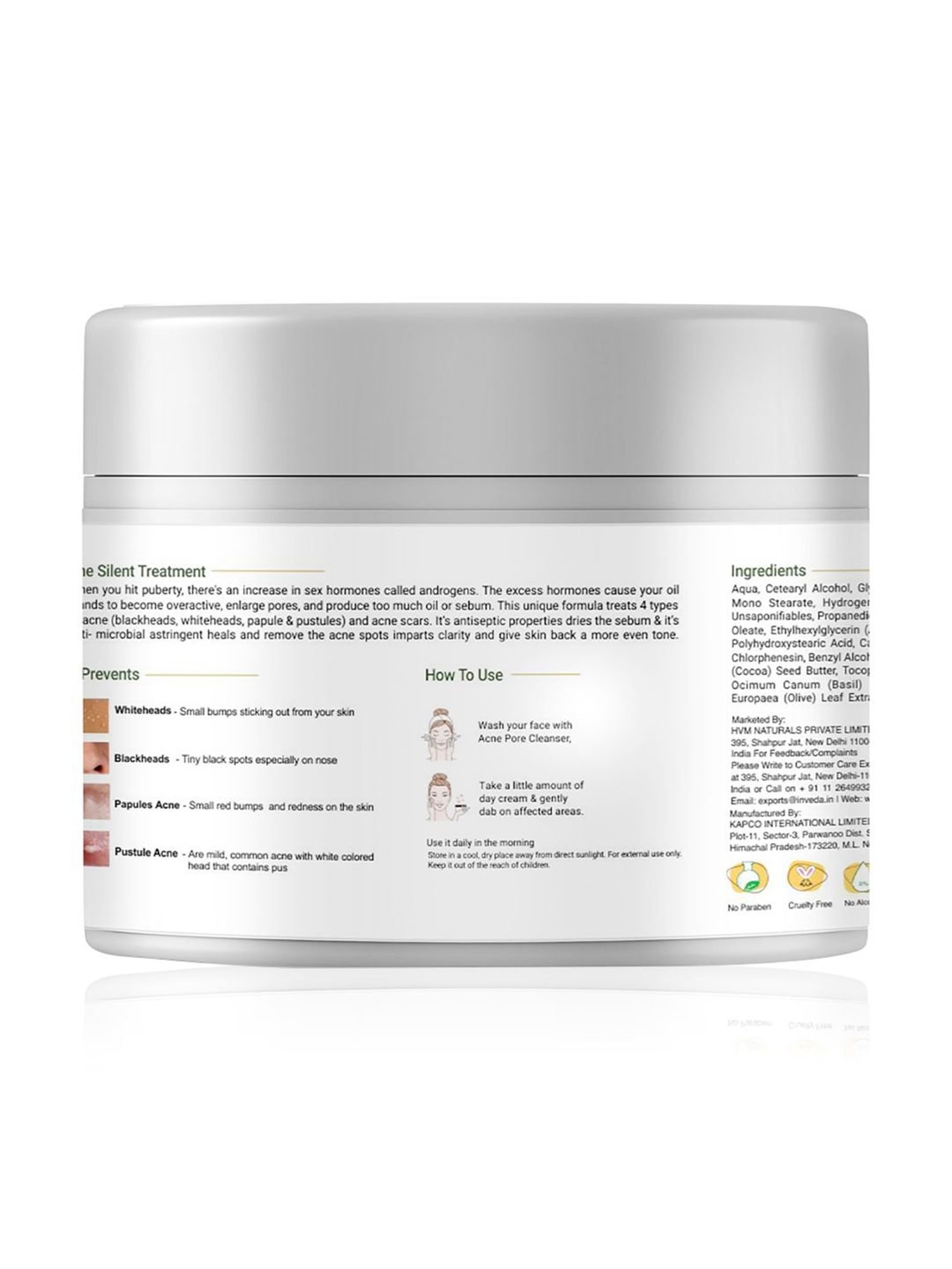 INVEDA Acne Controller Day Cream for Teenagers - 100 ml