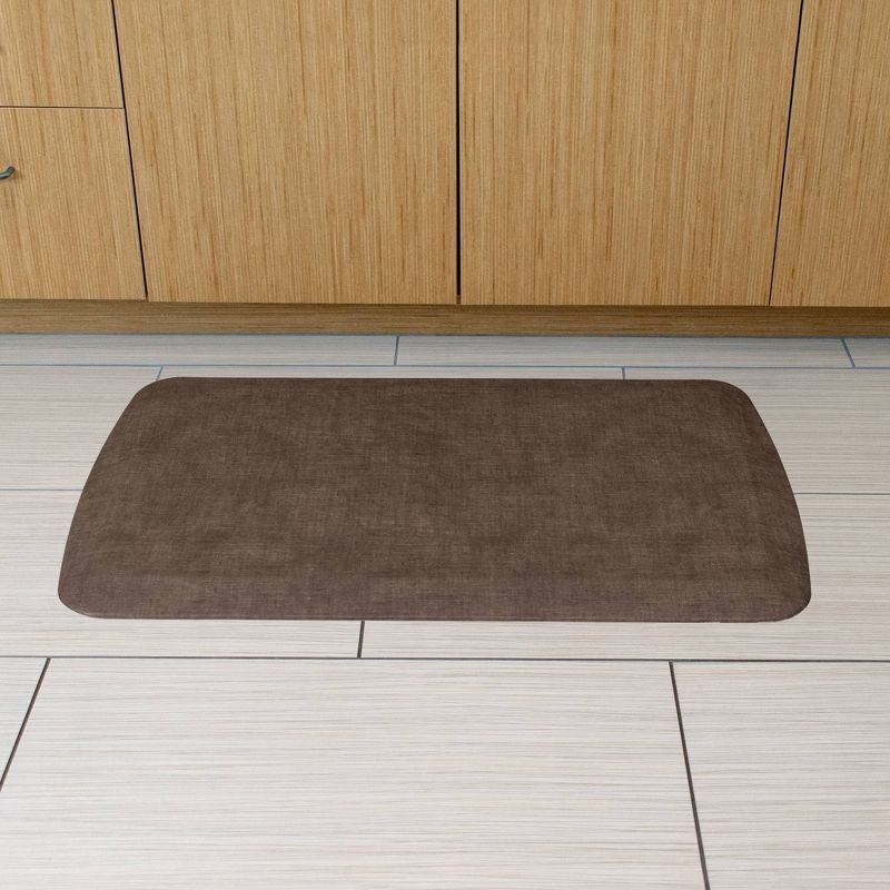 20"x34" Medallion Accent Kitchen Rug Blue - Threshold™