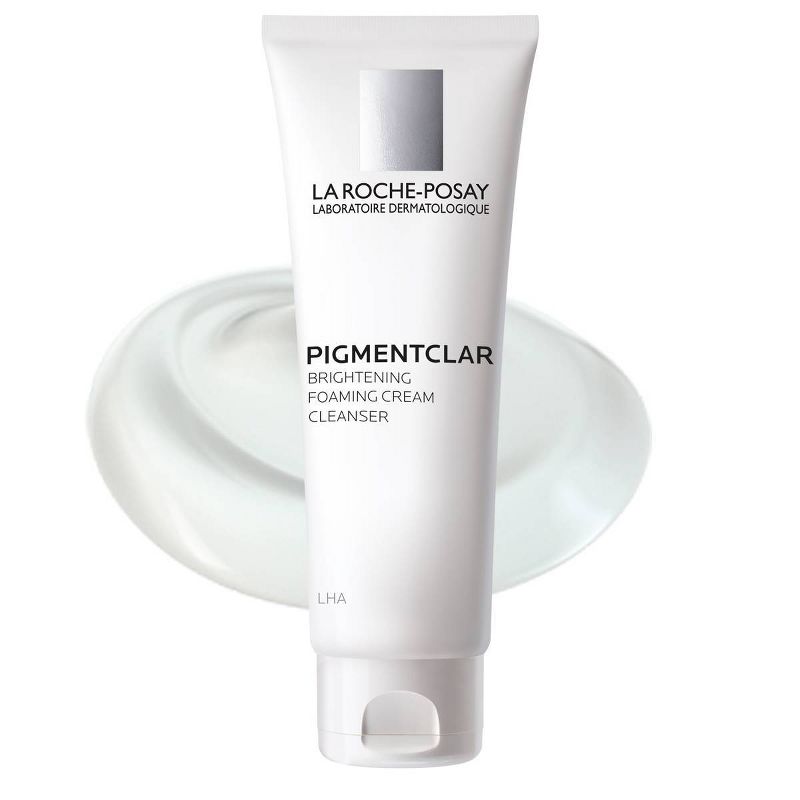 La Roche-Posay Pigmentclar Brightening Foaming Face Cream Cleanser - 4.2oz