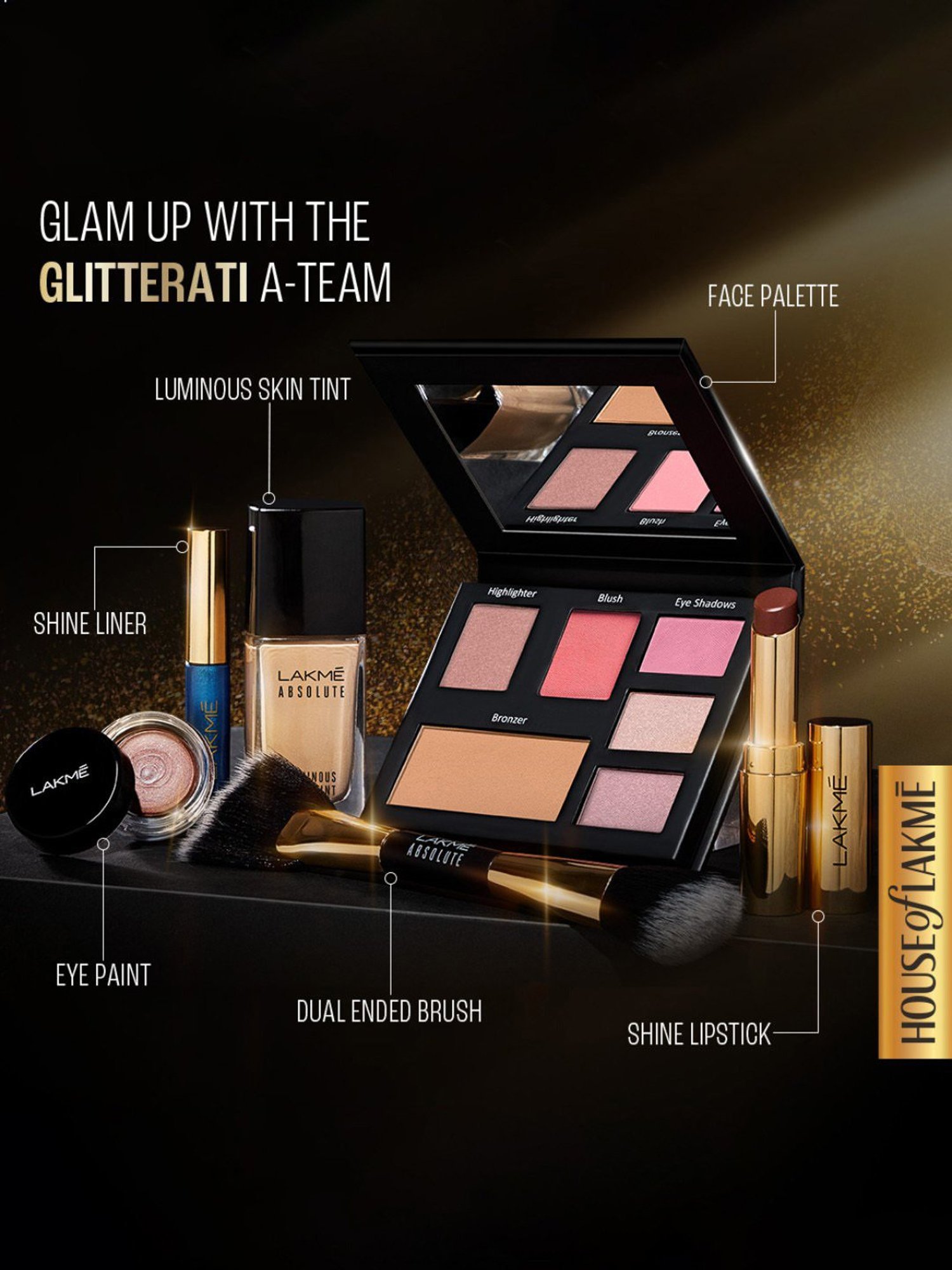 Revolution Pro Glam Mood Face Palette Medium