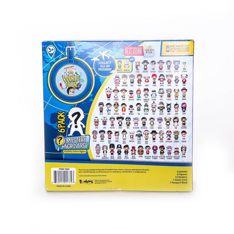 Ryan's World Tour Passport Pack Starter Set