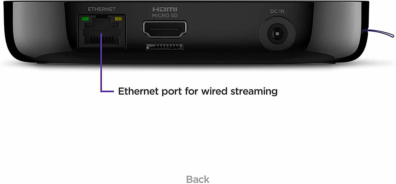 Roku Ultra | Streaming Media Player 4K/HD/HDR with Premium JBL Headphones (2019) - Refurbishe.d