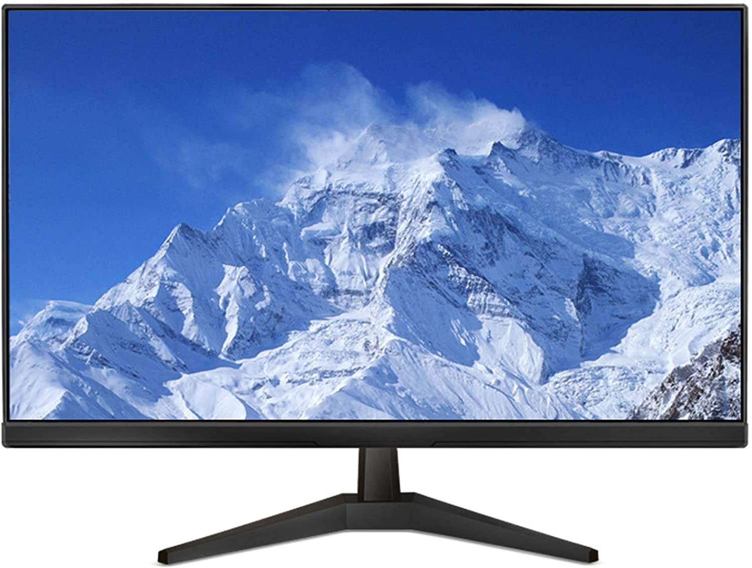 YILANJUN LED Gaming Monitor, 24-Inch Display, HD 1080P (1920 &times; 1080), 5ms, 75 Hz, HDMI+VGA, VA Panel, Wall-Mounted, 178&deg; Wide Viewing Angle, for Internet Cafes Rooms Office