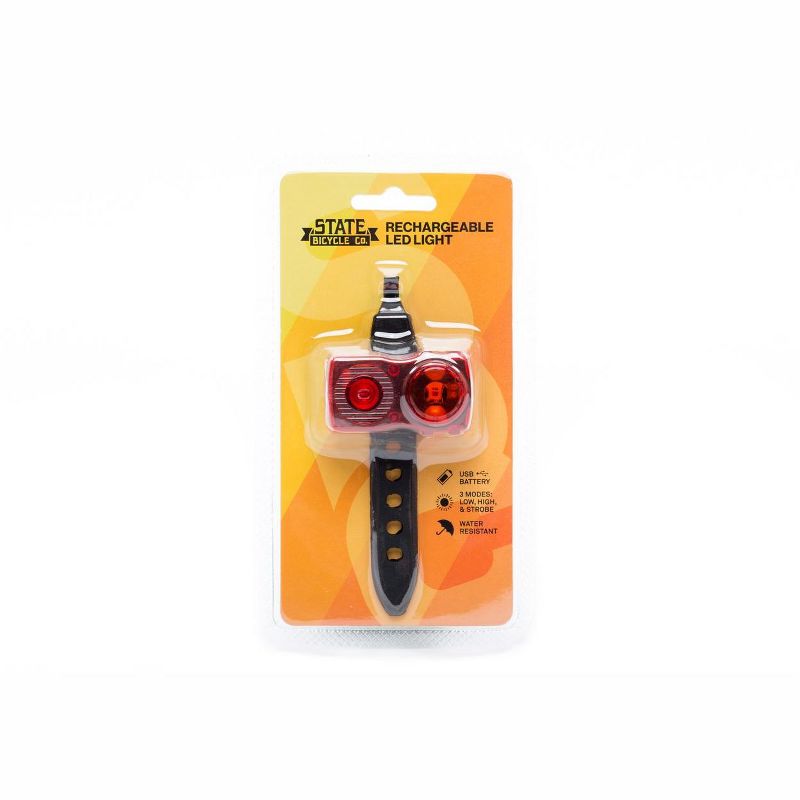 State Bicycle Co. - USB Rechargeable LED Rear Bike Light