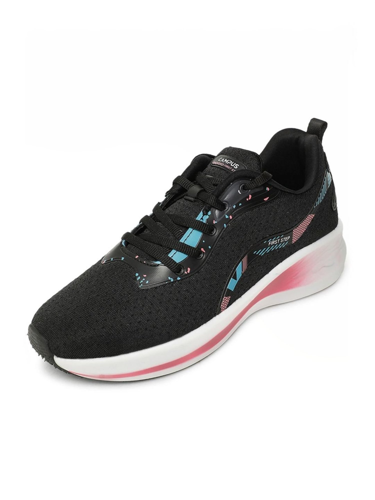 Campus Women's SOPHIA Black Running Shoes