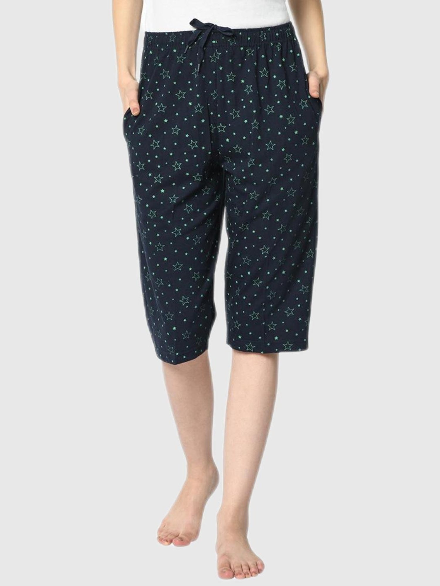 KENDALL + KYLIE Black High Rise Capris