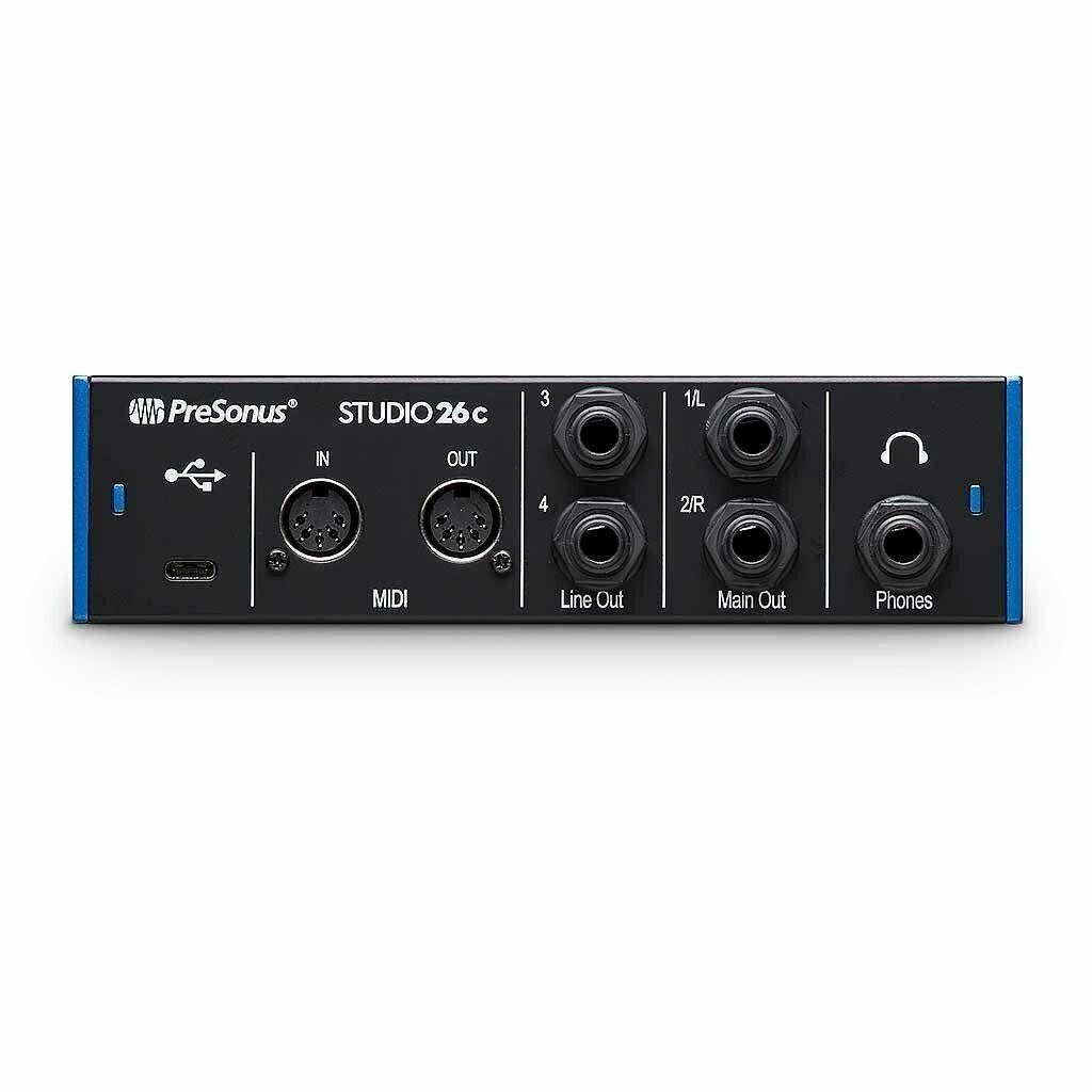 PreSonus Studio 26c USB-C Compatible Audio Interface