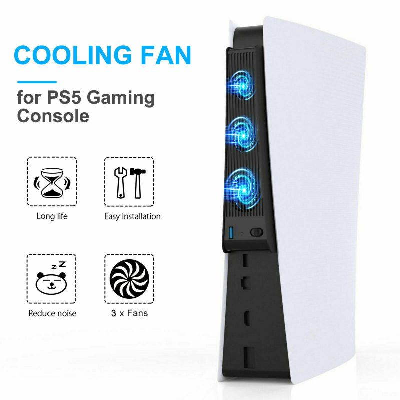 Host External Cooling Cooler Fan Game Accessories For PlaySton 5 PS5 Console