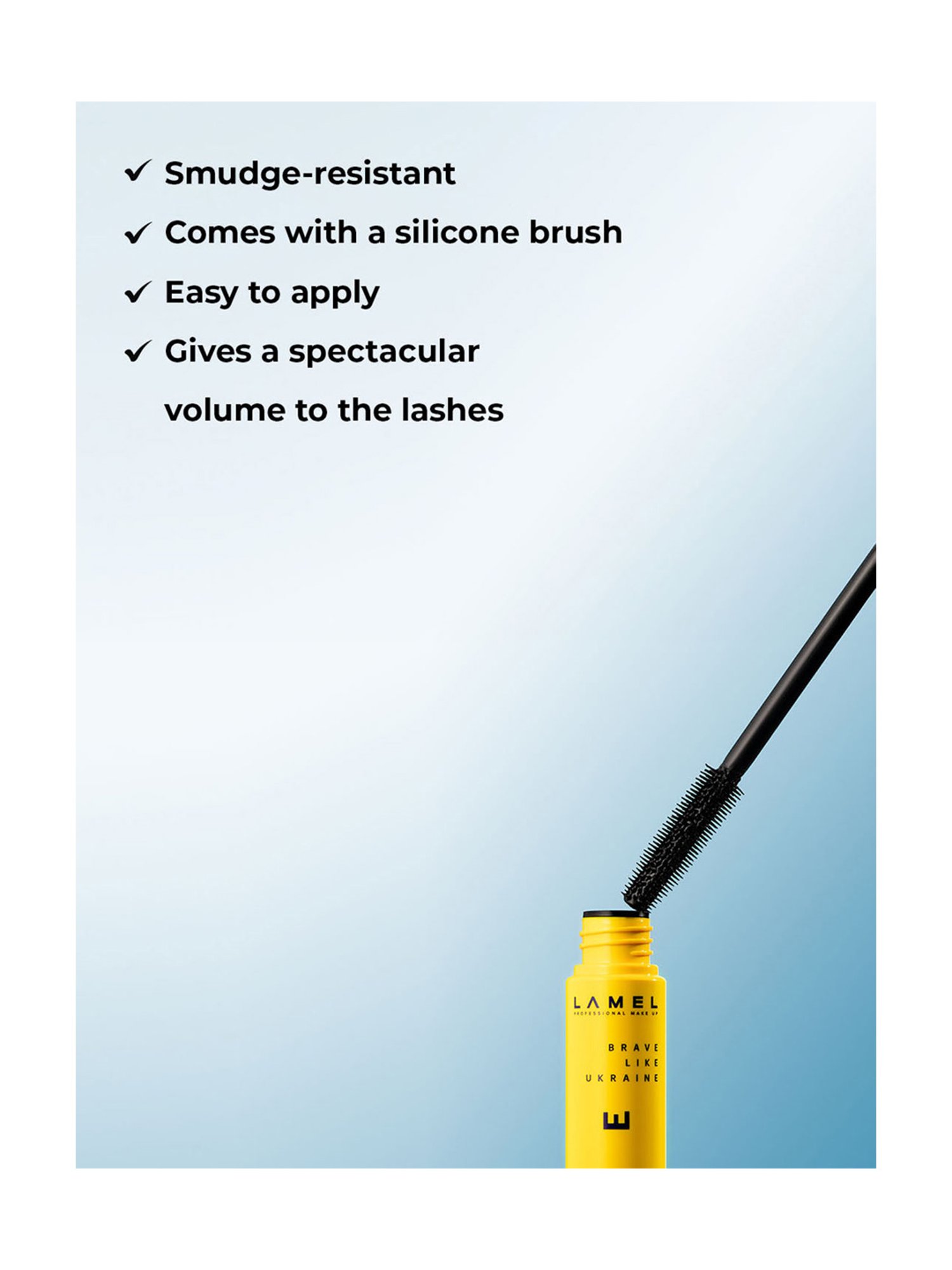 Lamel HOPE Volume Mascara Black 401 - 10 ml