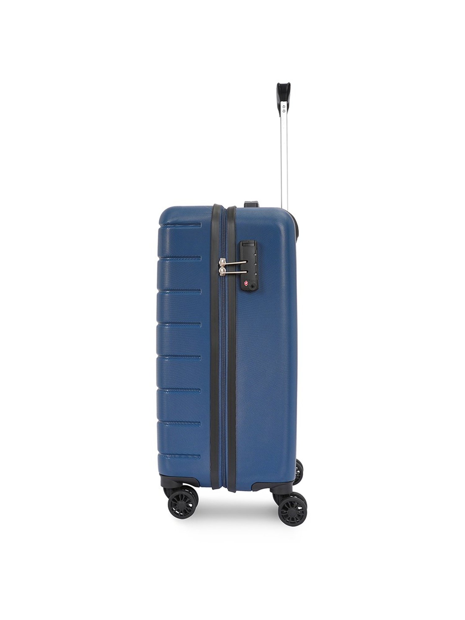 Aeropostale Stout Navy Textured Hard Cabin Trolley Bag - 24 cm