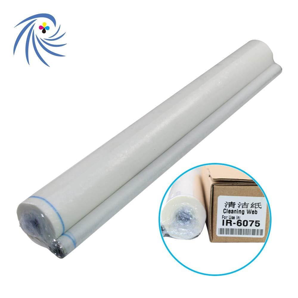 Printer Parts 2pcs IR5000 fuser Cleaning Web Roller for Canon IR7105 IR6000 IR7086 IR7095 IR6075 IR6055 IR5570 IR8500 8070 6055 5000 6075 7105