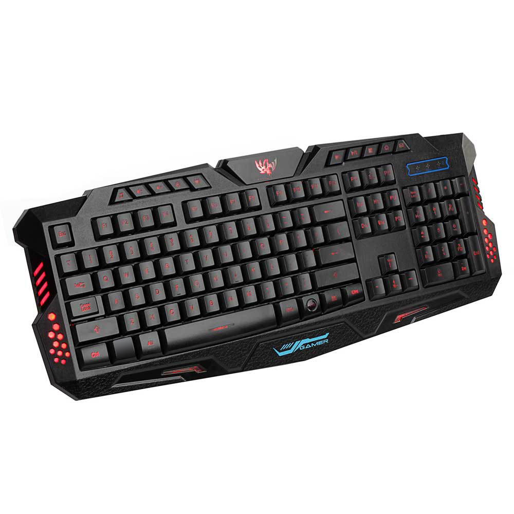 LED Backlit Wired USB Gaming Keyboard