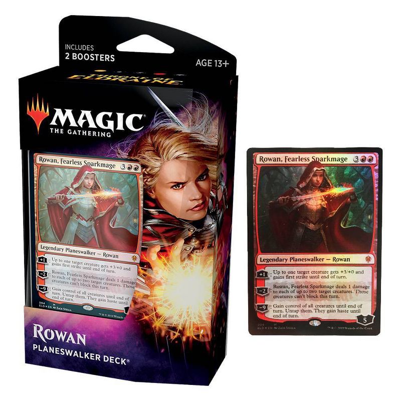 Magic Throne of Eldraine Planeswalker Deck 1 featuring Rowan