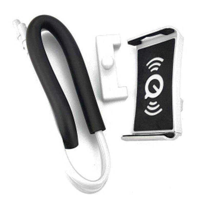 Phone Holder for Bed, Neck Phone Holder Gooseneck Cell Phone Holders, Universal Mobile Phone Stand Lazy Bracket for Taking Videos & Group Photos (White)