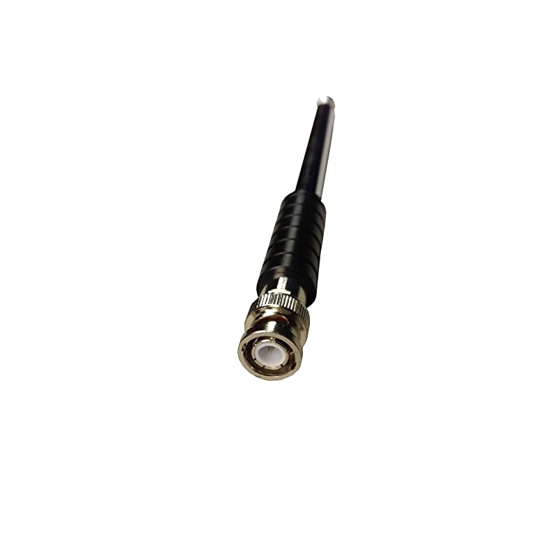 TW999BNC BNC Male Handheld Antenna Scanner Antenna 201300MHz with BNC Male Connector for Scanner Radio and Frequency Counters