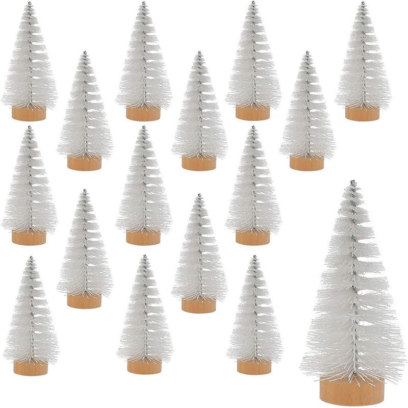 Home Heritage Snowdrift Spruce 6.5 Foot Flocked Christmas Tree with White Lights